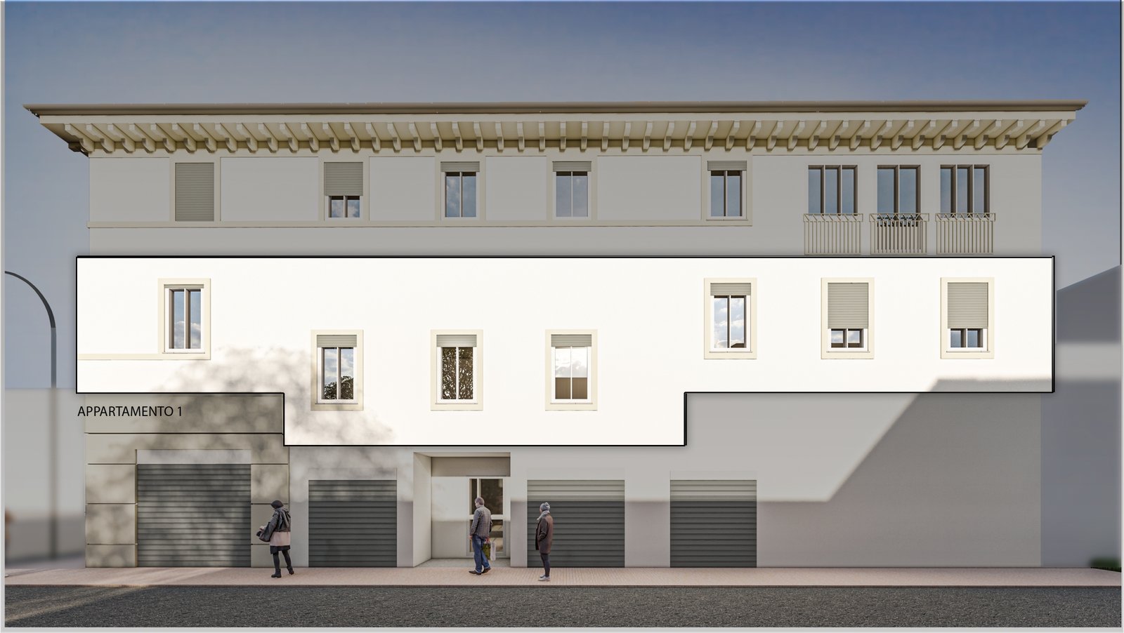 exterior first floor